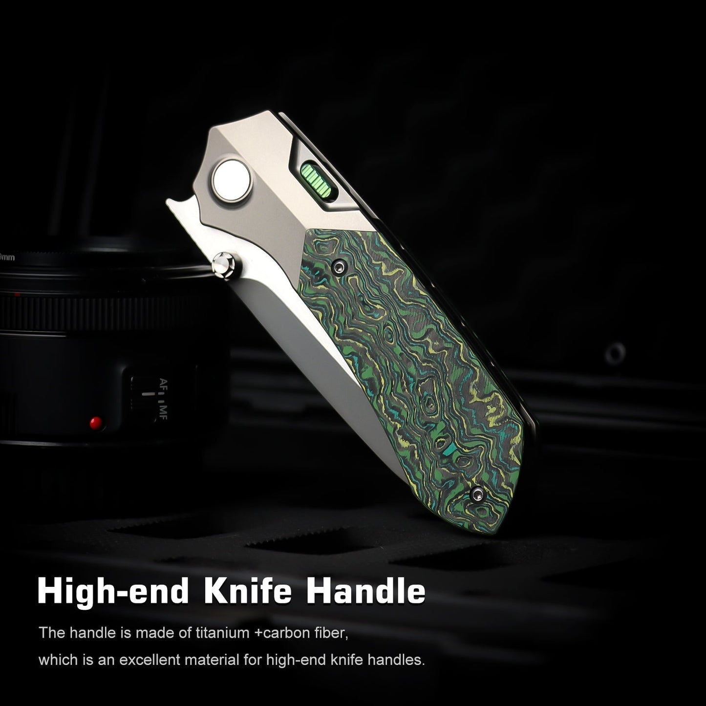 Remette RT-Meteor RTPT-C open position showing M390 drop point blade