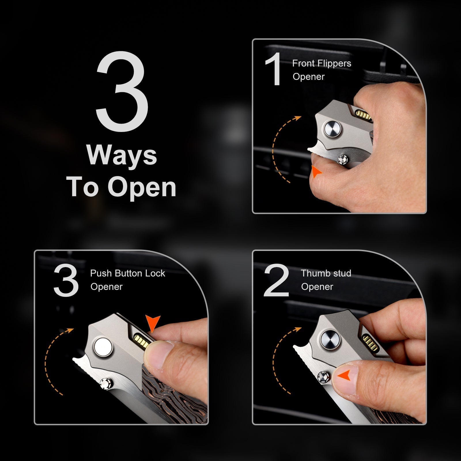 Remette RT-Meteor RTPT-D button frame lock detail