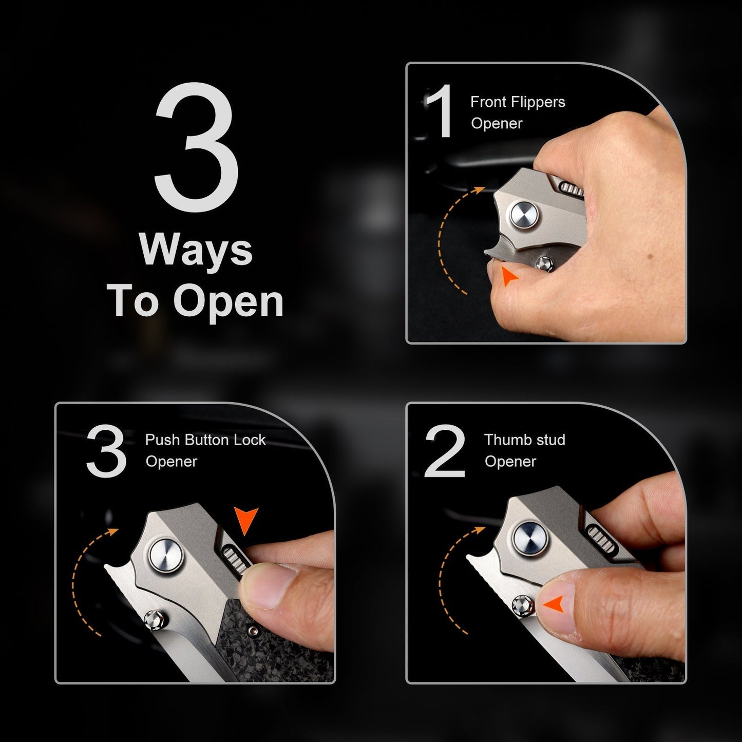 Remette RT-Meteor RTPT-E button frame lock detail
