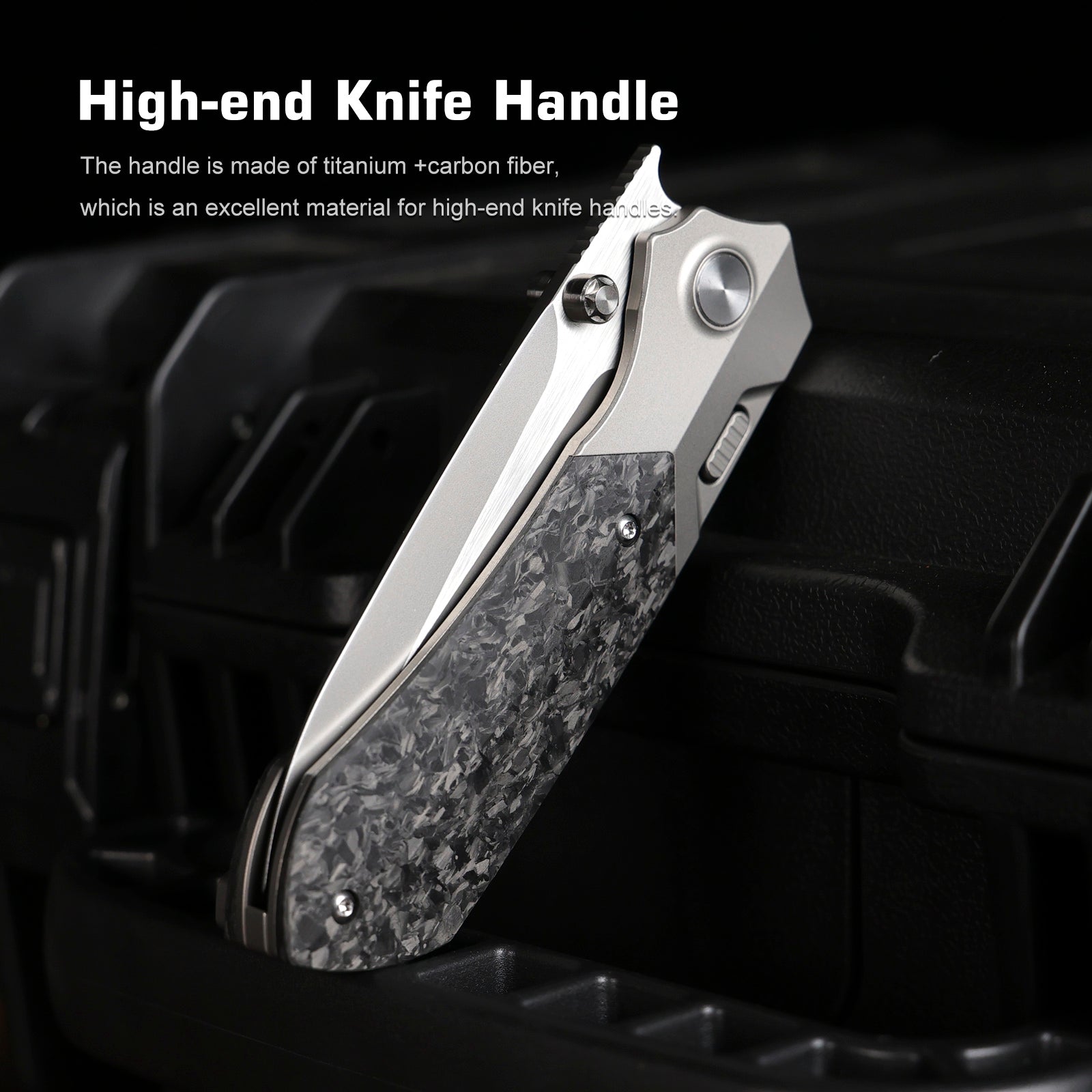Remette RT-Meteor RTPT-EL blade detail – satin M390 drop point