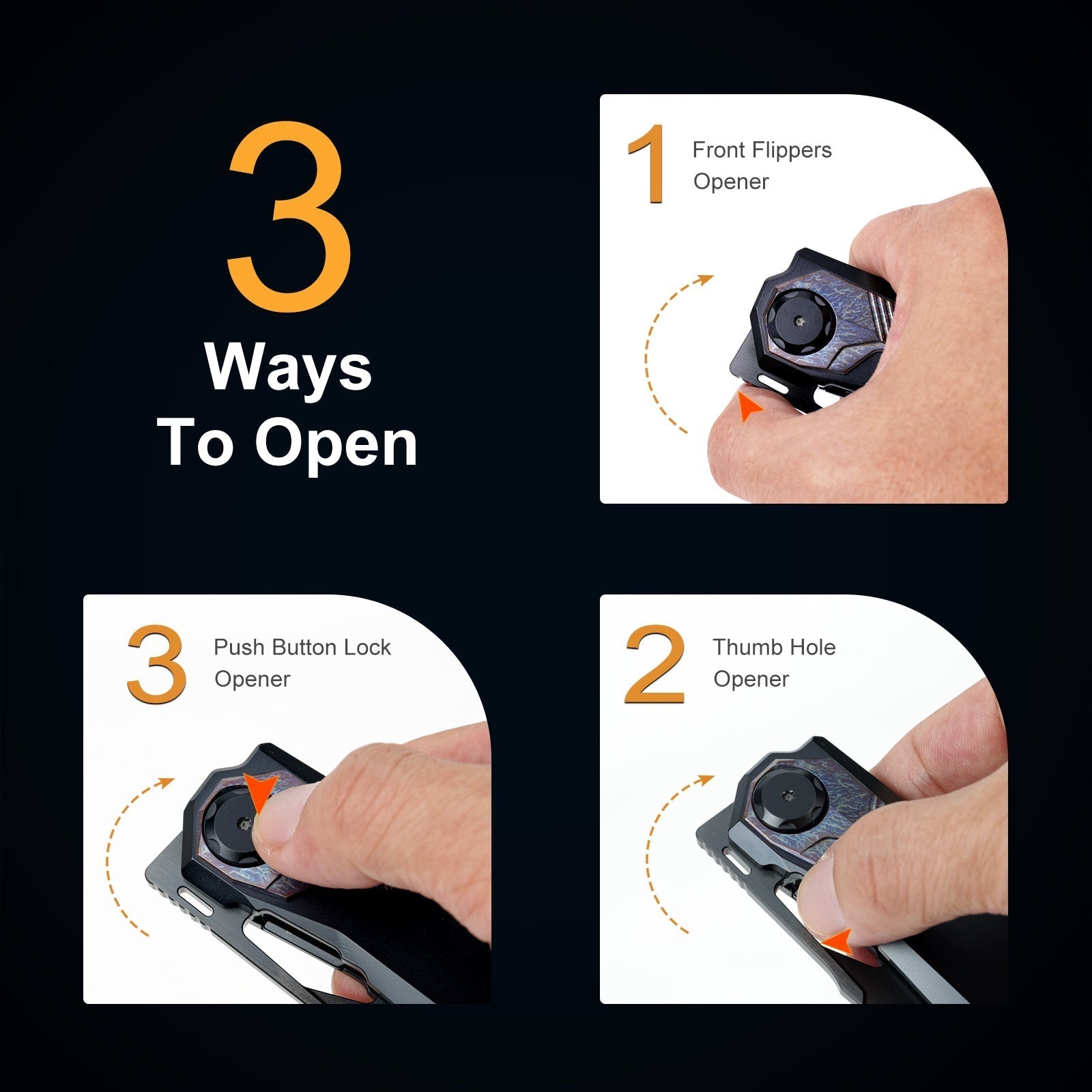 Remette RT-Peregrine Falcon RTT1-DT button liner lock detail