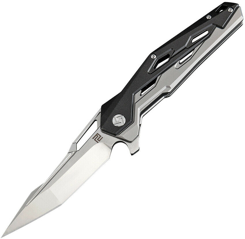 Artisan Cutlery 1812G-BKS Folding Knife 3.54" Blade S35VN Steel