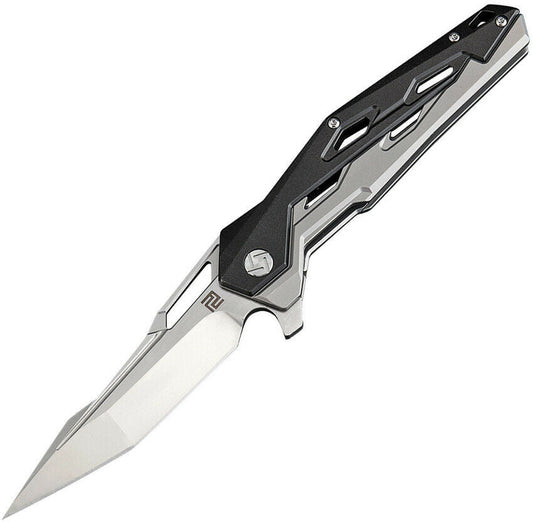 Artisan Cutlery 1812G-BKS Folding Knife 3.54" Blade S35VN Steel