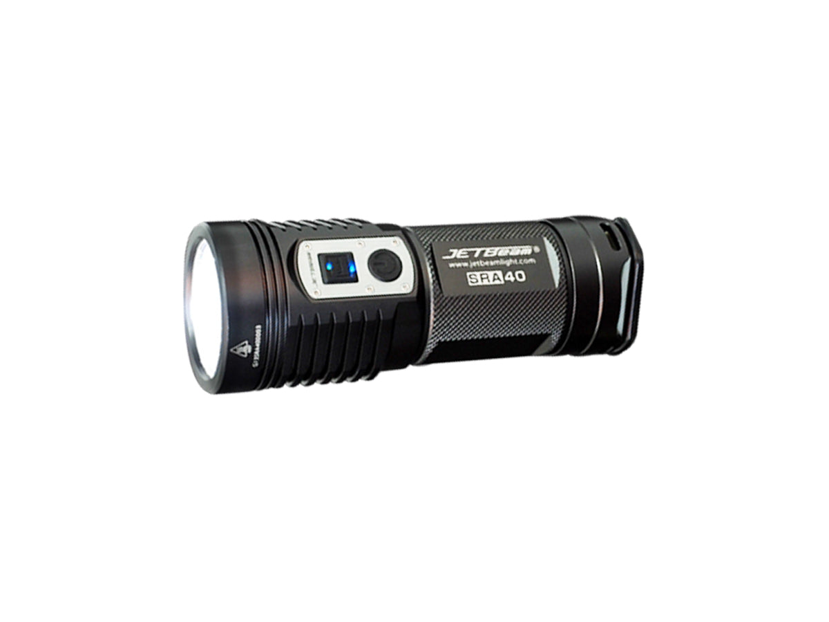 JETBeam SRA40 Aluminum LED Flashlight, 1100 Lumens