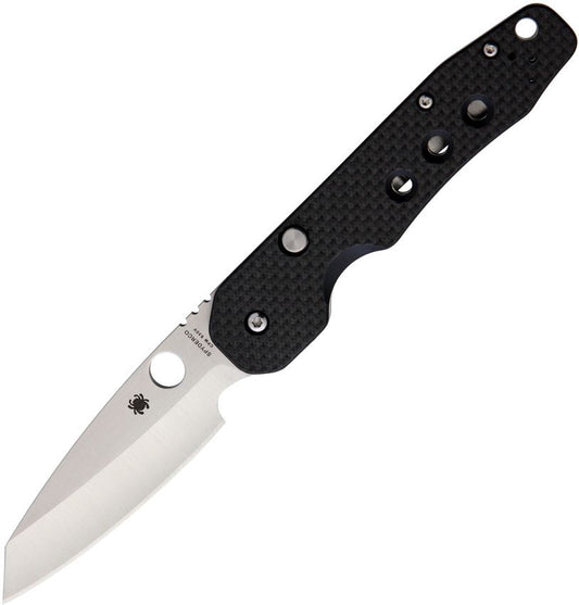 Spyderco Smock SC240CFP front view – 3.39″ CPM S30V compression lock folding knife