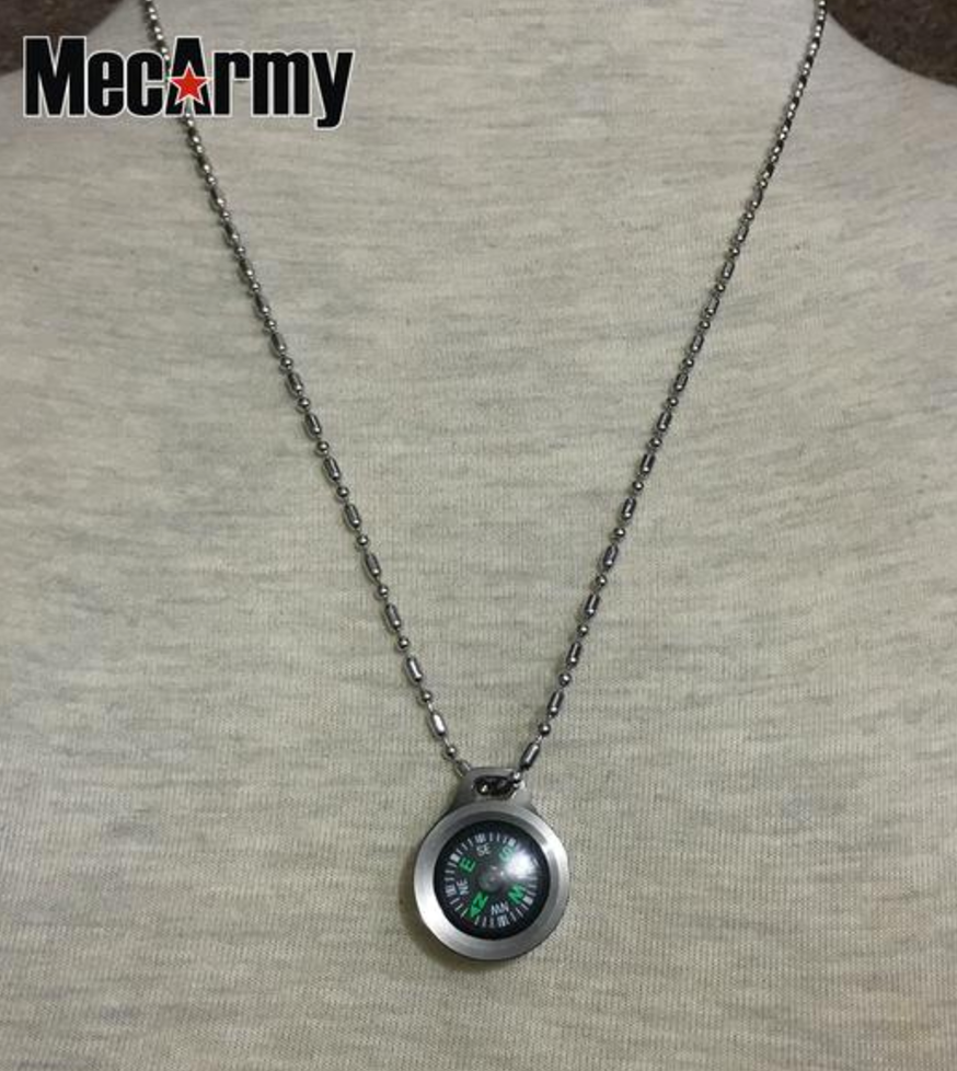 MecArmy Titanium Compass CMP-T - Glow In The Dark