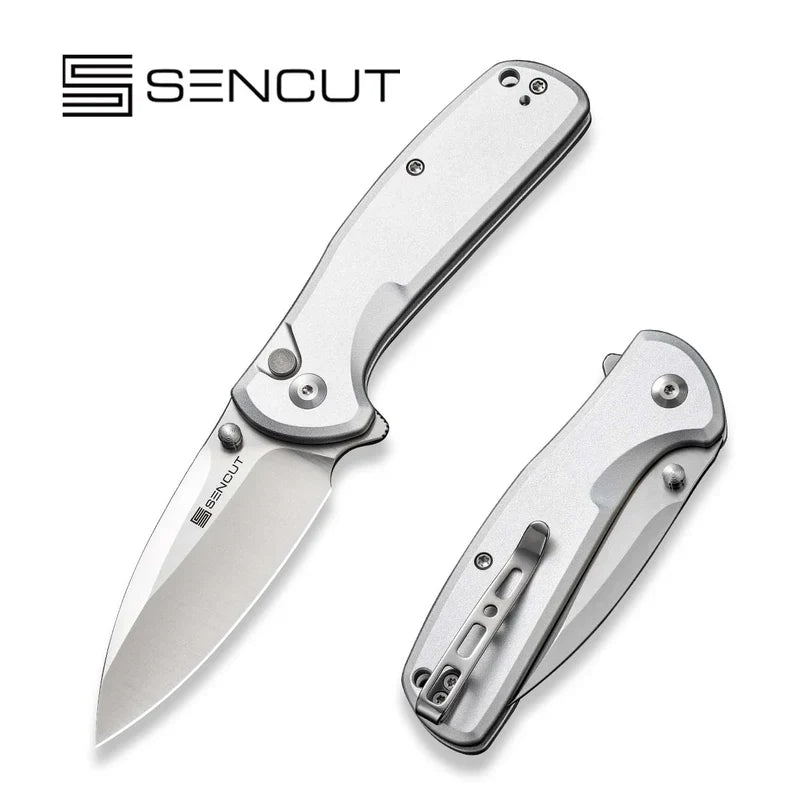 We Knife Co Ltd ArcBlast 2.98" 9Cr18MoV Aluminum Silver S22043B-2