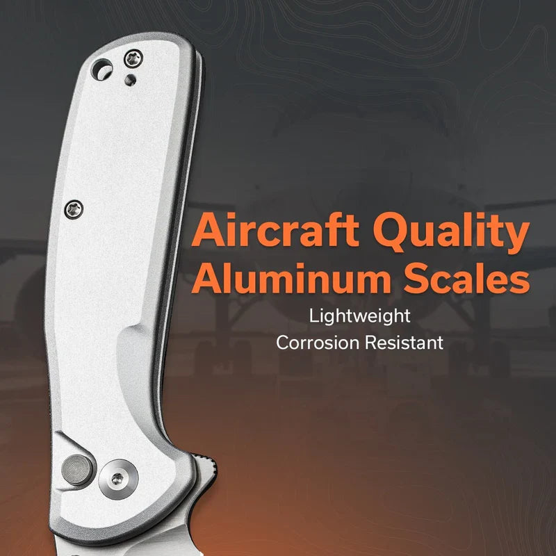 We Knife Co Ltd ArcBlast 2.98" 9Cr18MoV Aluminum Silver S22043B-2