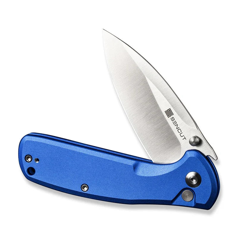 We Knife Co Ltd ArcBlast 2.98" 9Cr18MoV Aluminum Bright Blue S22043B-3