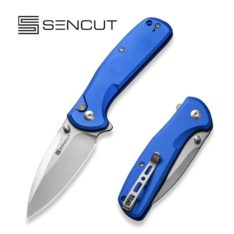 We Knife Co Ltd ArcBlast 2.98" 9Cr18MoV Aluminum Bright Blue S22043B-3