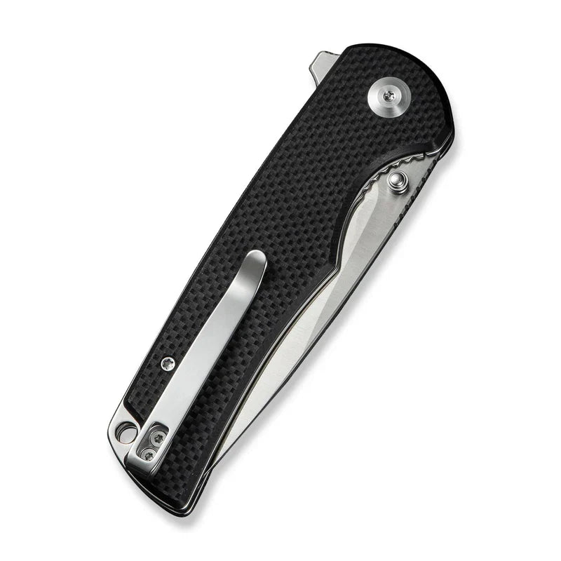 We Knife Co Ltd Praktisk 3.59" 9Cr18MoV Coarse G10 Black S24019-1