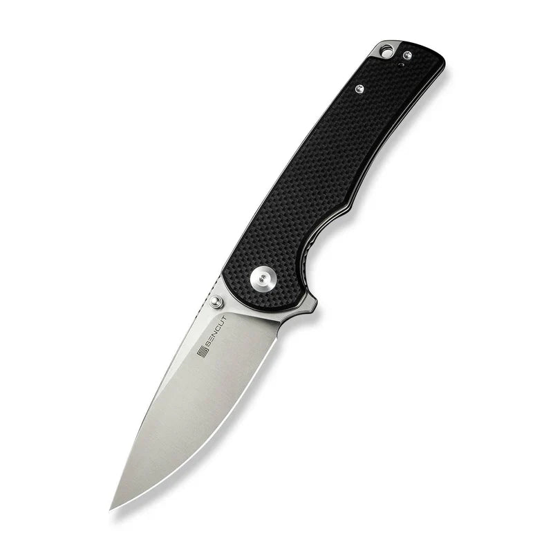 We Knife Co Ltd Praktisk 3.59" 9Cr18MoV Coarse G10 Black S24019-1
