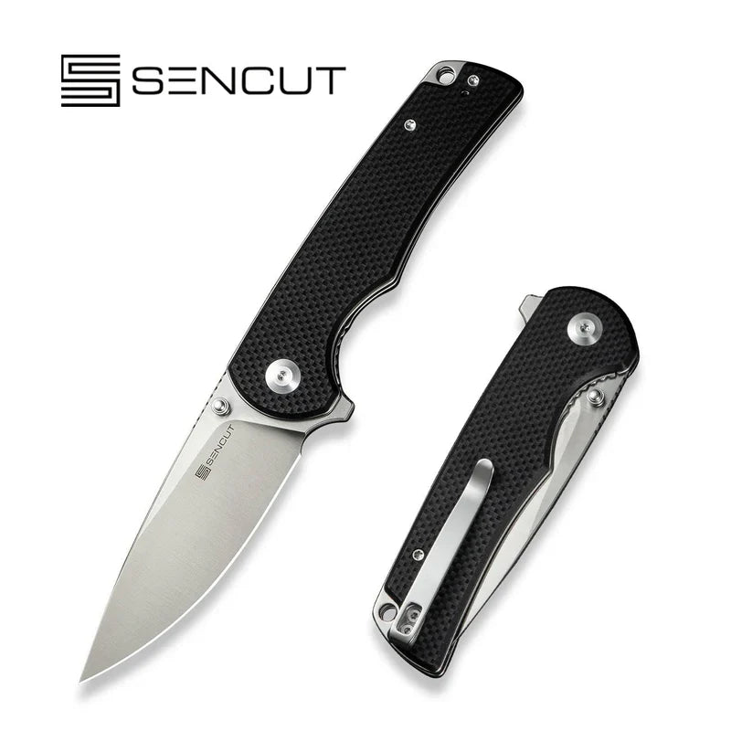 We Knife Co Ltd Praktisk 3.59" 9Cr18MoV Coarse G10 Black S24019-1