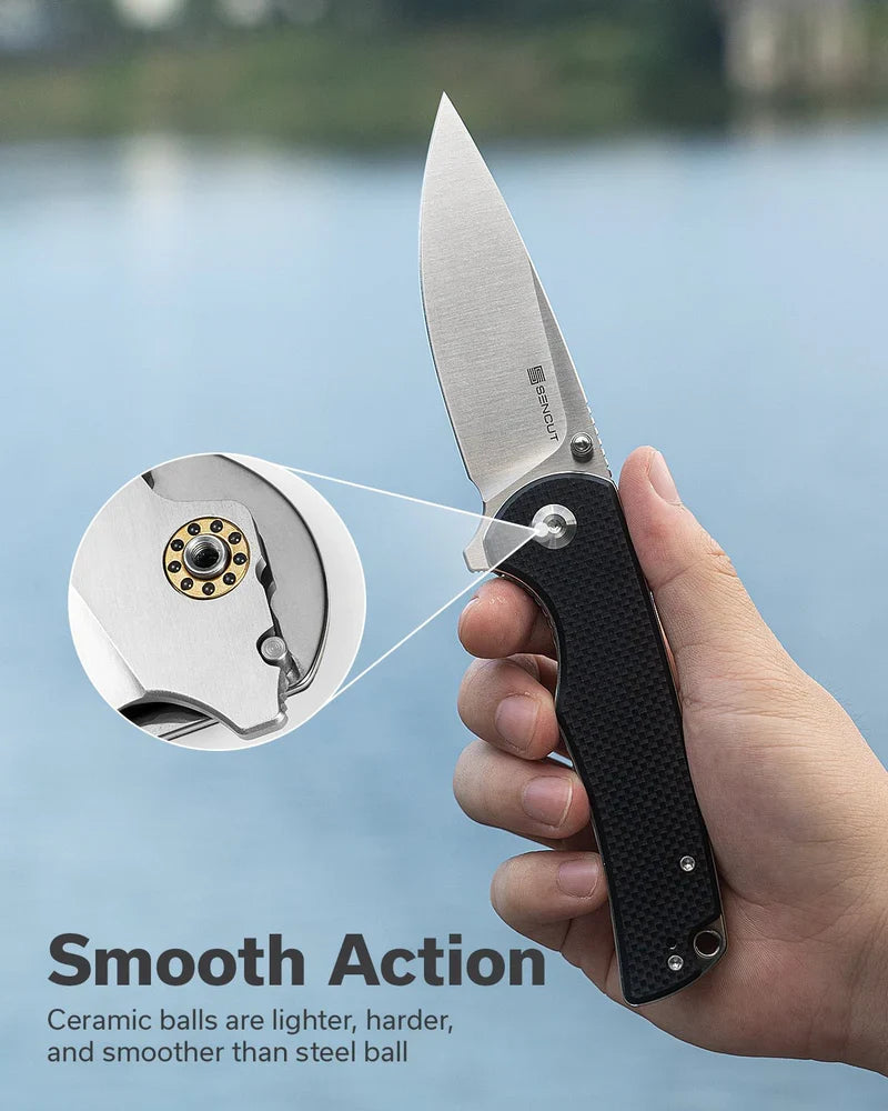 We Knife Co Ltd Praktisk 3.59" 9Cr18MoV Coarse G10 Black S24019-1