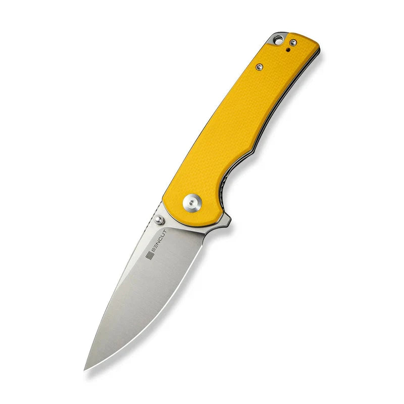 We Knife Co Ltd Praktisk 3.59" 9Cr18MoV Coarse G10 Yellow S24019-2