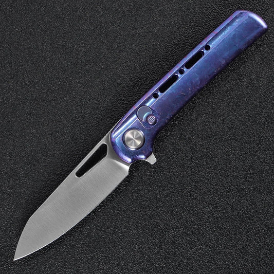 Critical Strike SL601-PL front view – 3.14" Satin LC200N folding knife
