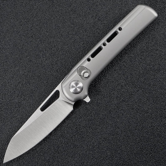 Critical Strike SL601-ST front view – 3.14" Sandblast LC200N folding knife