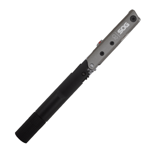 SOG Baton Q2 Folding Knife and Flashlight Multitool
