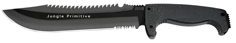 SOG Jungle Primitive Fixed Blade w/ Nylon Sheath - F03T-N