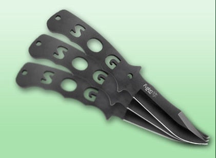 SOG Throwing Knife F04T-N 3pk w/ Nylon Sheath