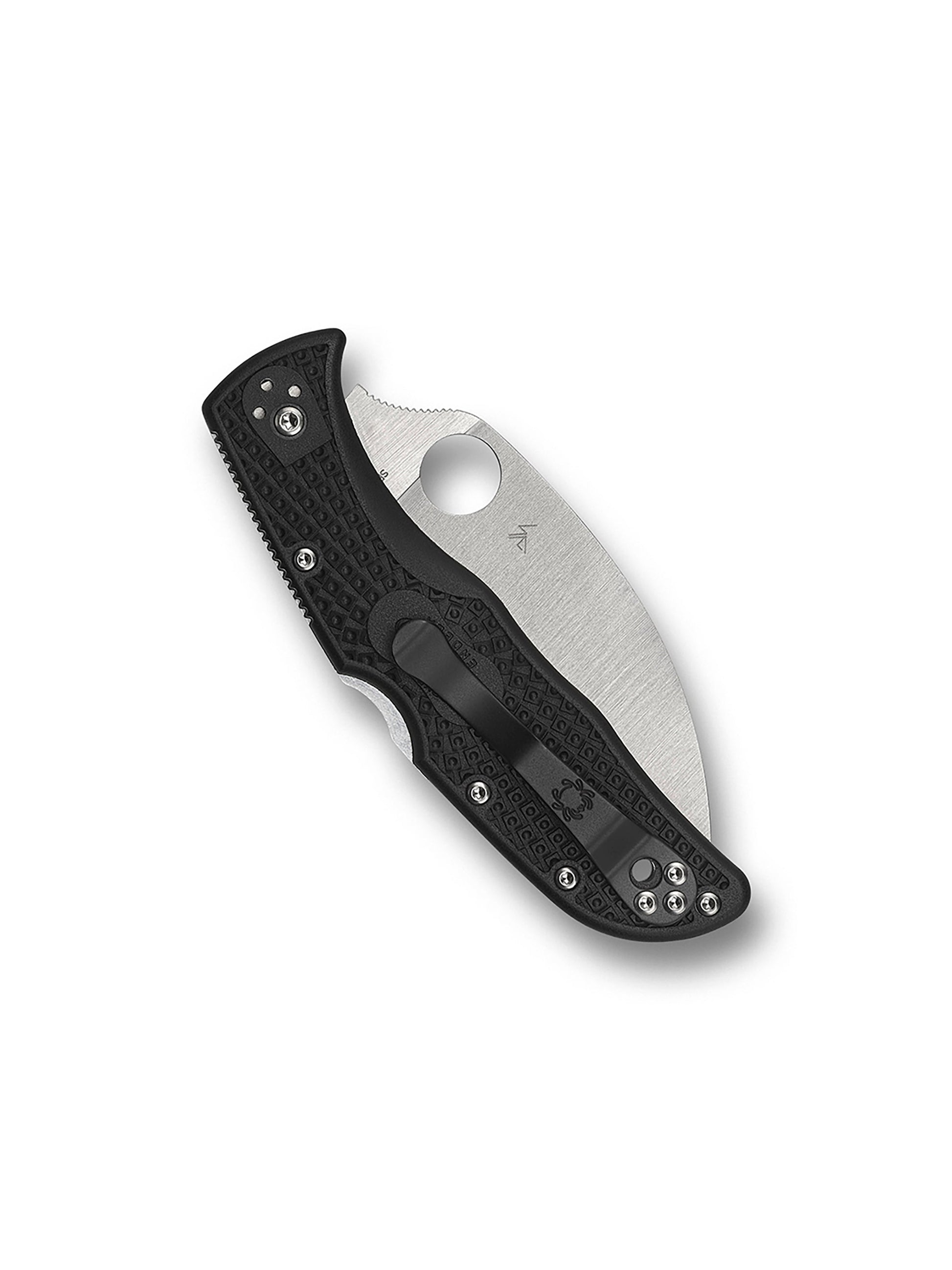 Spyderco Endela C243FPWCBK Wharncliffe VG-10 folding knife closed view
