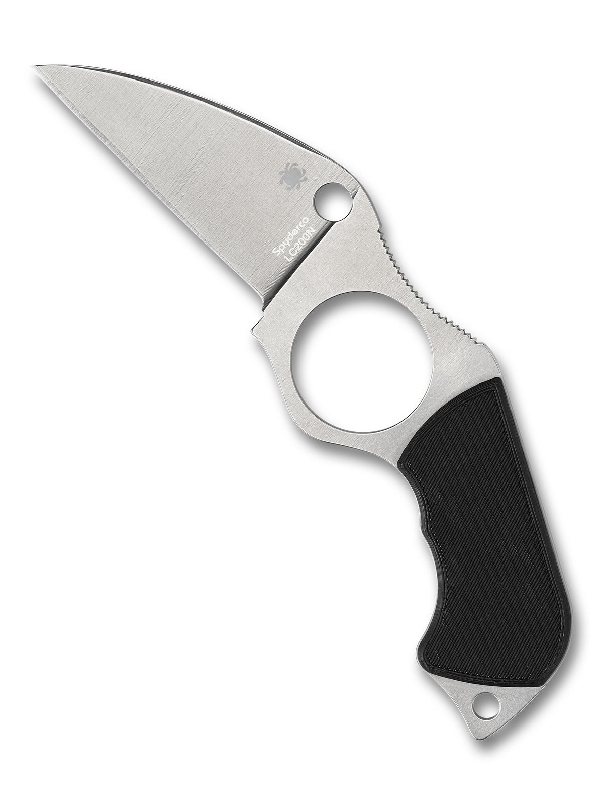 Spyderco Swick 5 SPY-FB14P5 blade detail – full-flat-ground LC200N Wharncliffe blade