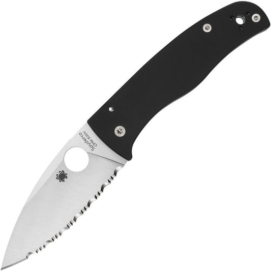 Spyderco Bodacious SpyderEdge Knife 3.63" CPM S30V â€” Black G-10 Compression Lock (C263GS)