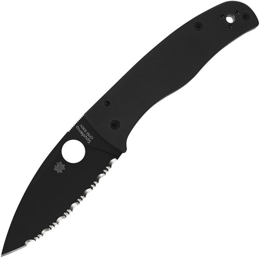 Spyderco Bodacious C263GSBK â€“ 3.63" CPM S30V Blade, Black G-10, Compression Lock (USA)