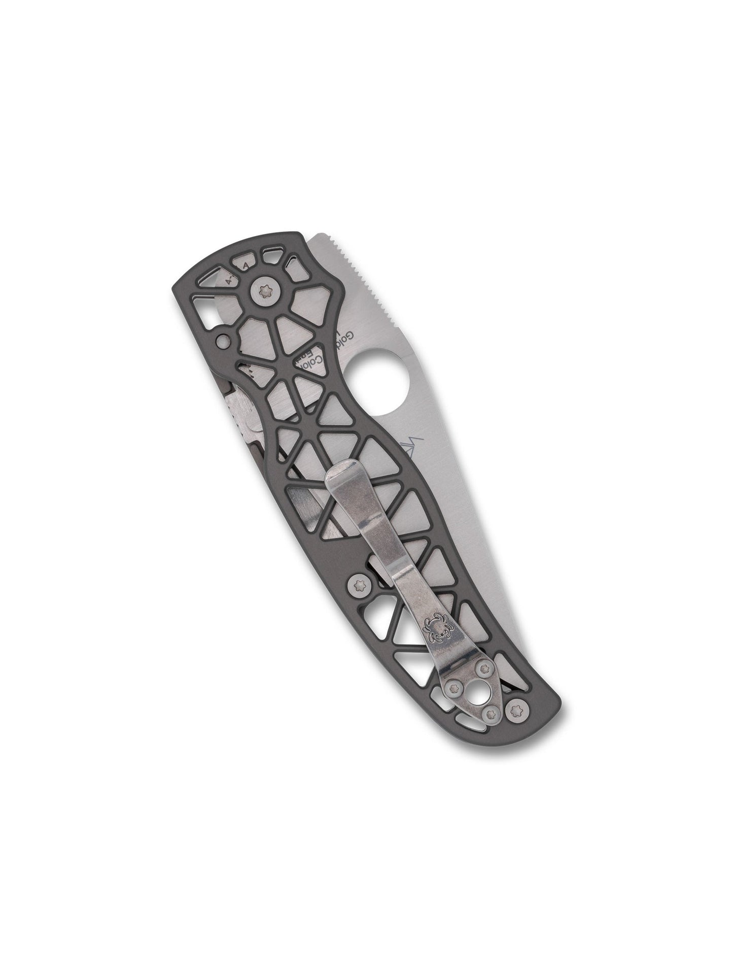 Spyderco Edgerati C266ALP – 3.57" S30V Compression Lock Knife (Aluminum)