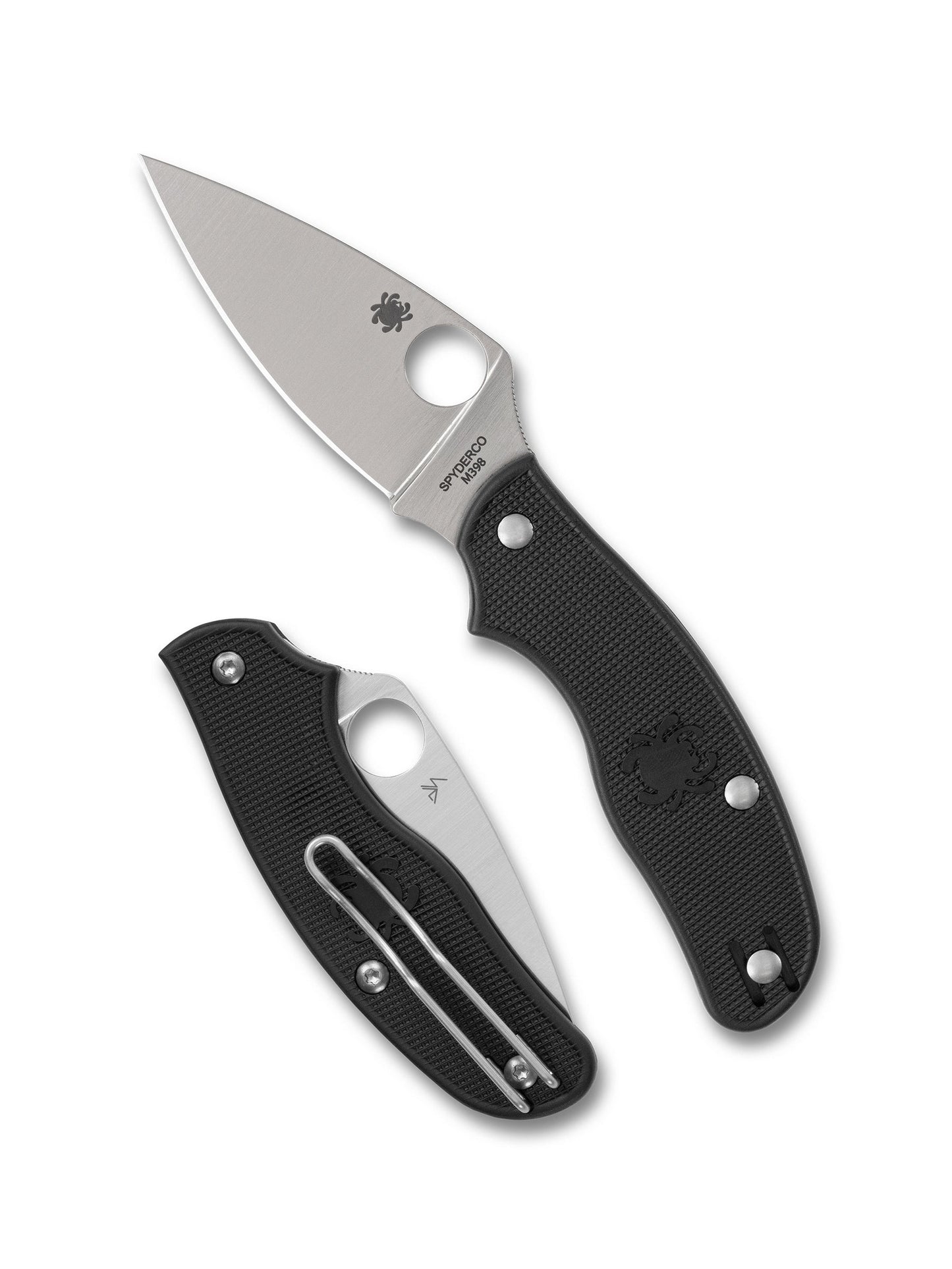 Spyderco Metropolitan Lightweight M398 Black FRN – C213PBK
