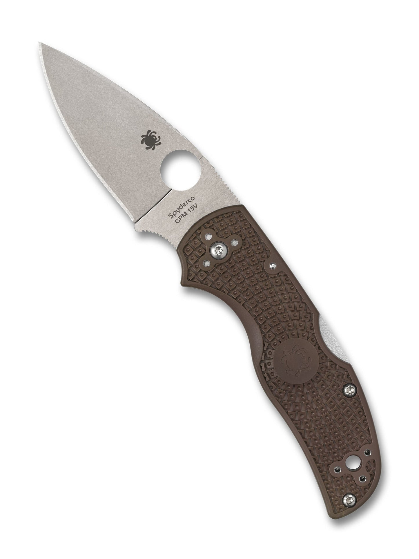 Spyderco Native 5 Lightweight Brown CPM 15V Sprint Run – C41PBN15V5