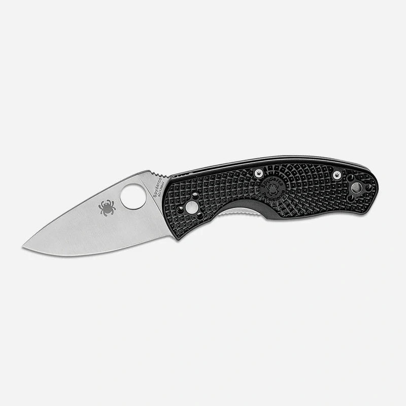 Spyderco Persistence Lightweight – 2.75" Satin PlainEdge Blade, Black FRN Handle – C136PBK