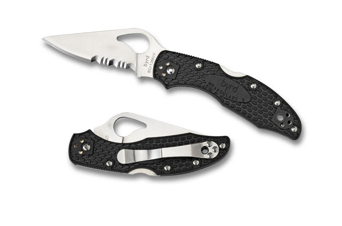 Spyderco Byrd Meadowlark 2 BY04PSBK2 back lock folding knife product photo
