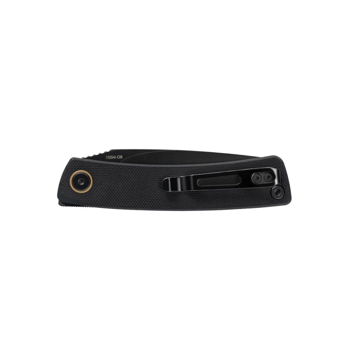 2.95" 14C28N Drop Point Liner Lock Knife – SRM Air Black Stonewash G10 EDC (105M-GB)