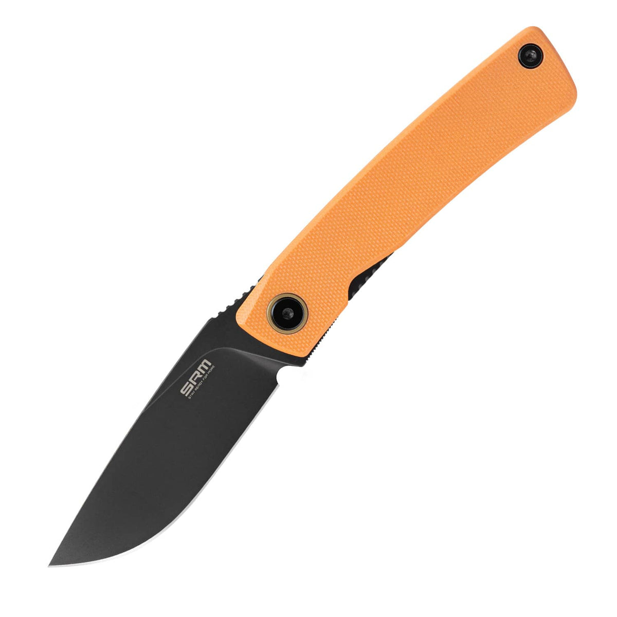 SRM Air 105M-GJ â€“ 2.95" 14C28N Drop Point Liner Lock EDC Knife with G10 Handle