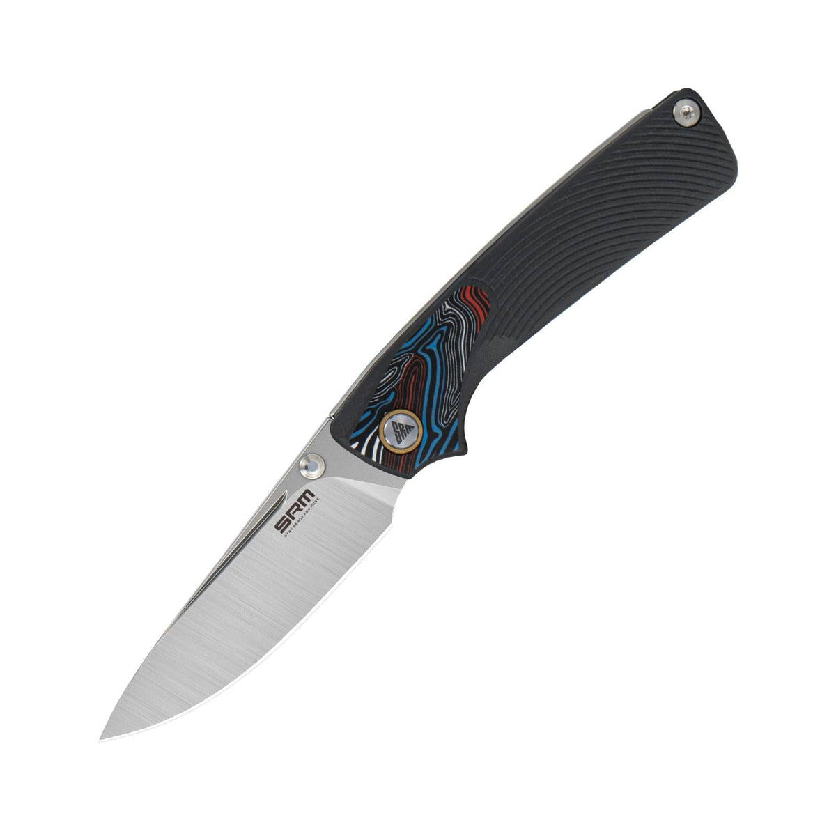 SRM Dome 2.99" 14C28N Slip Joint Folding Knife – G10 Handle (106M-GK)