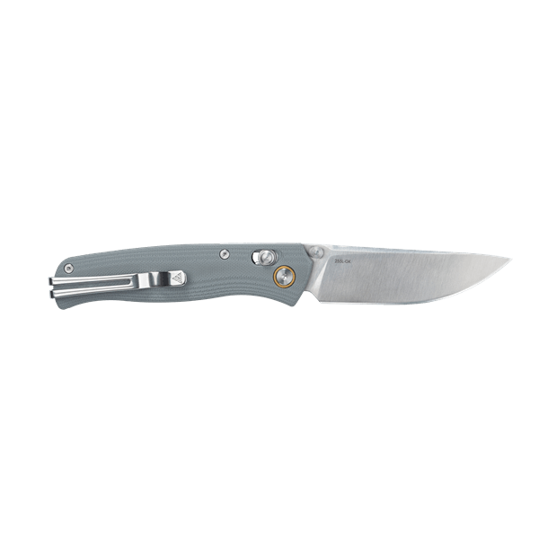 SRM Medal 255L-GK Folding Knife – 3.2" 10Cr15CoMoV Drop Point Blade, G10 Handle Crossbar Lock