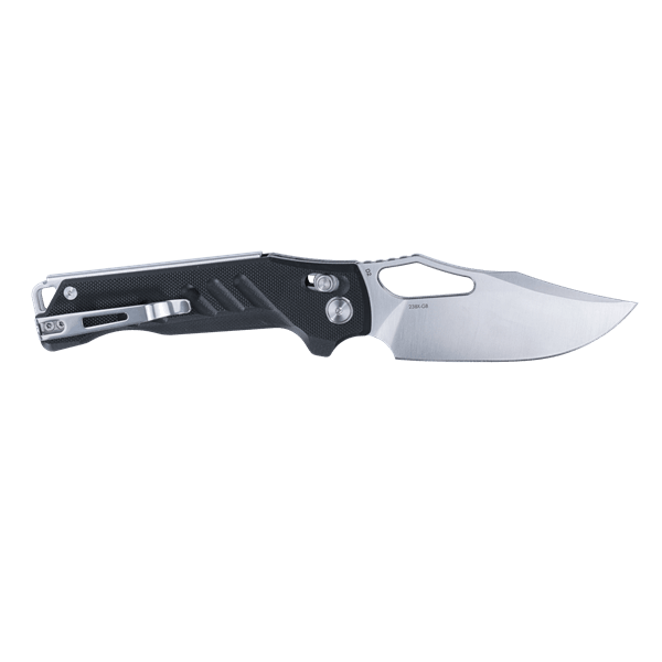 SRM Mirage 238X-GB Folding Knife – 3.62" D2 Clip Point Blade, G10 Handle