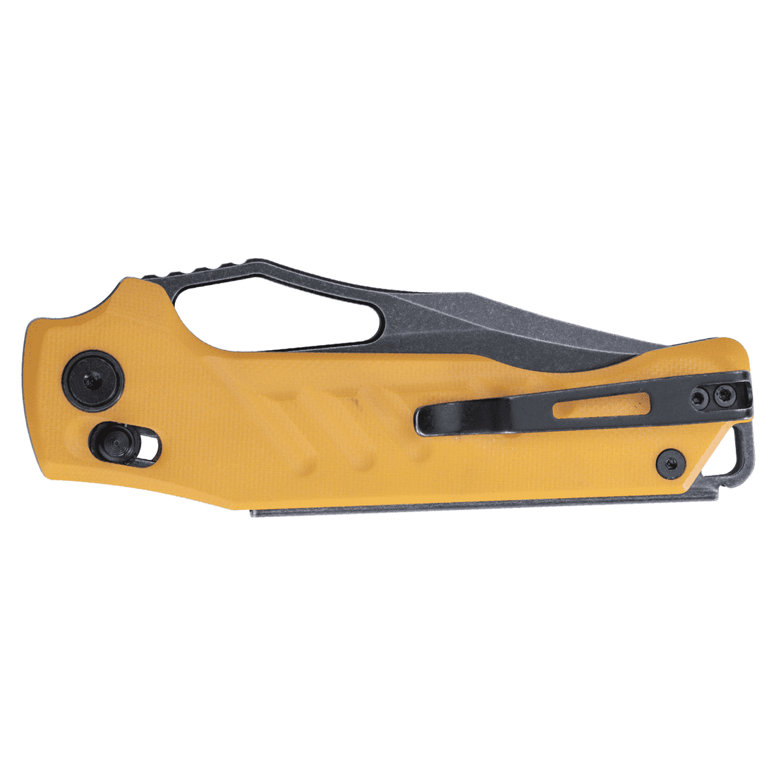 SRM Mirage 238X-GY Folding Knife – 3.62" D2 Clip Point Blade, G10 Handle Crossbar Lock
