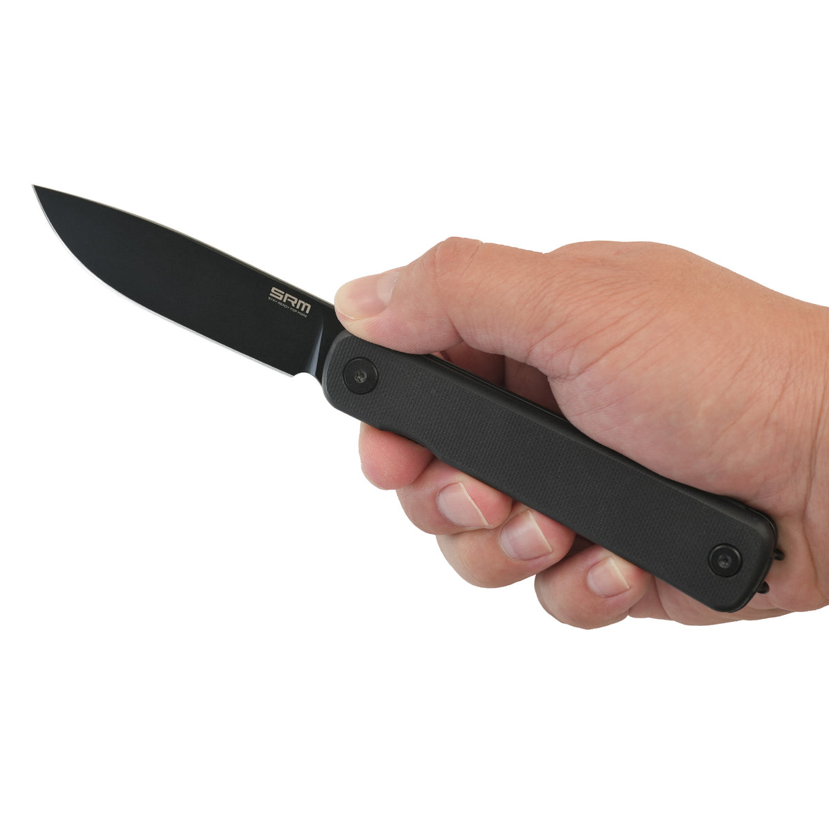 3.27" 14C28N Drop Point Frame Lock Knife – SRM Palfrey G10 EDC (135L-GB)