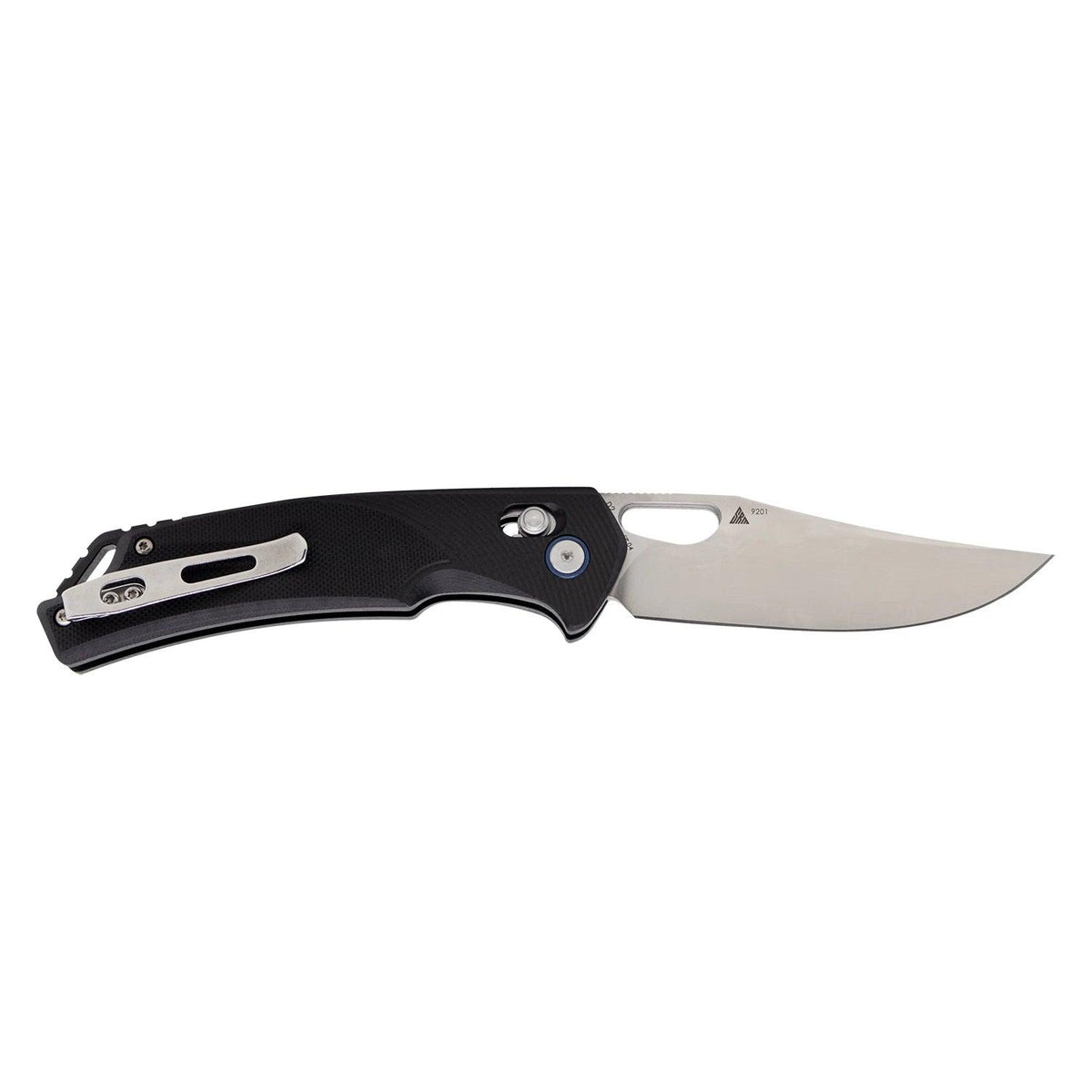 SRM Retriever 9201 Folding Knife – 3.54" D2 Clip Point Blade, G10 Handle Crossbar Lock