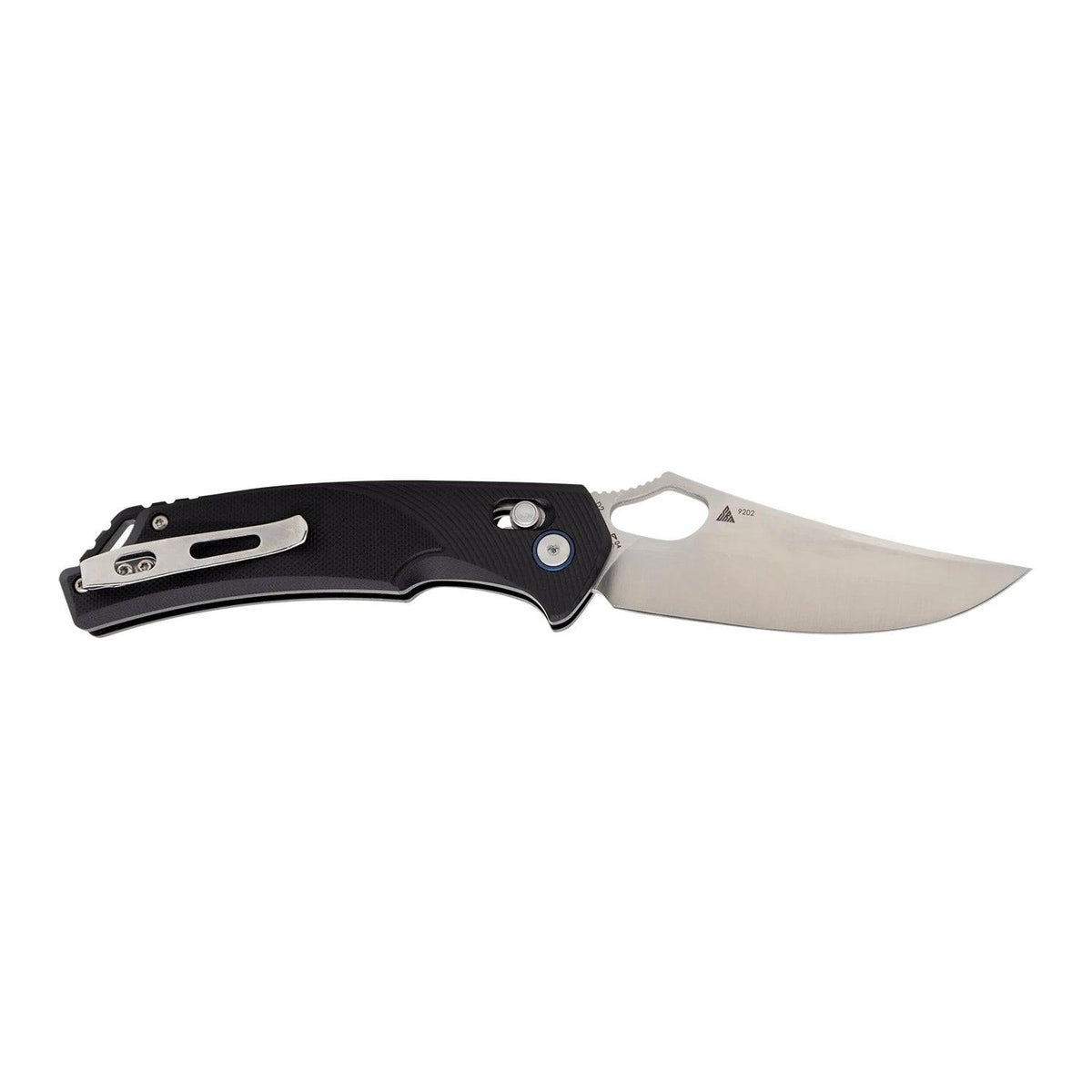 SRM Retriever 9202 Folding Knife – 3.54" D2 Clip Point Blade, G10 Handle Crossbar Lock