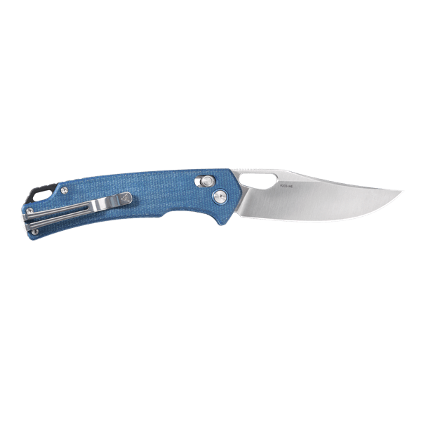 SRM Retriever 9203-ME Folding Knife – 3.54" 10Cr15CoMoV Clip Point, Micarta Handle