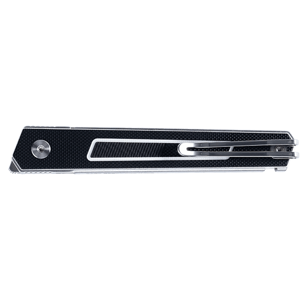 SRM Swift 3.15" Sandvik 12C27 Drop Point Liner Lock Folding Knife – G10 125L-GB