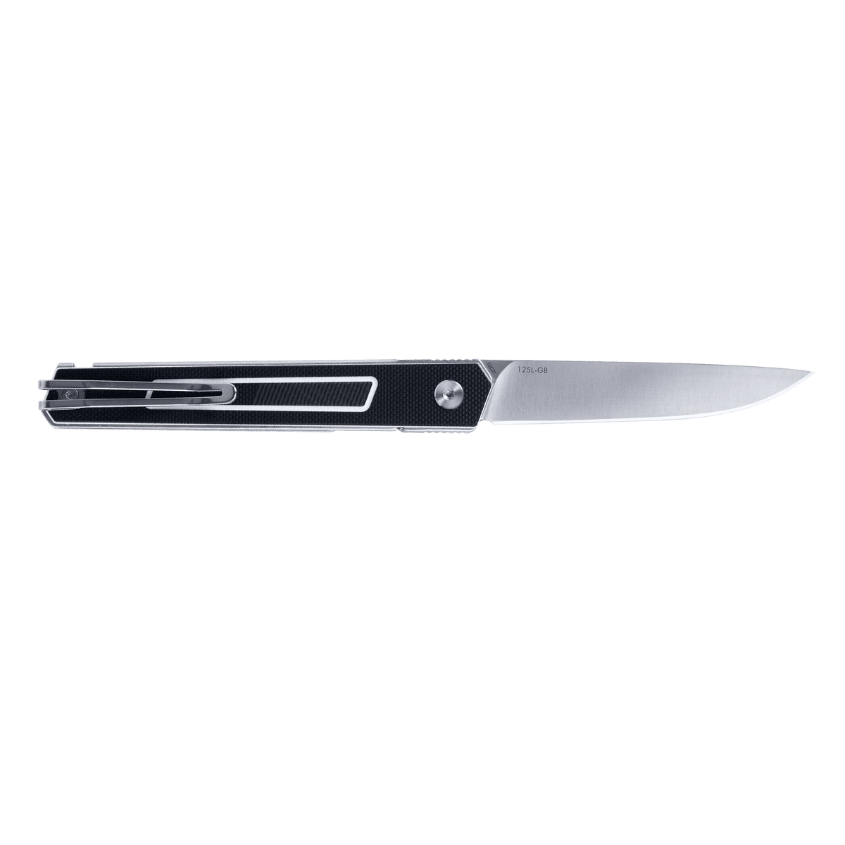 SRM Swift 3.15" Sandvik 12C27 Drop Point Liner Lock Folding Knife – G10 125L-GB