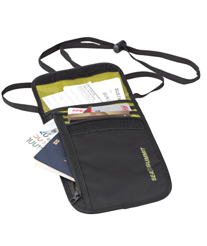 Sea to Summit Travelling Light Neck Wallet - Sand