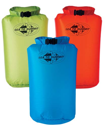 Sea to Summit Ultra-Sil Dry Sack 13L (stsultrasildrysackl) front view – 1.4 oz ultralight waterproof dry bag