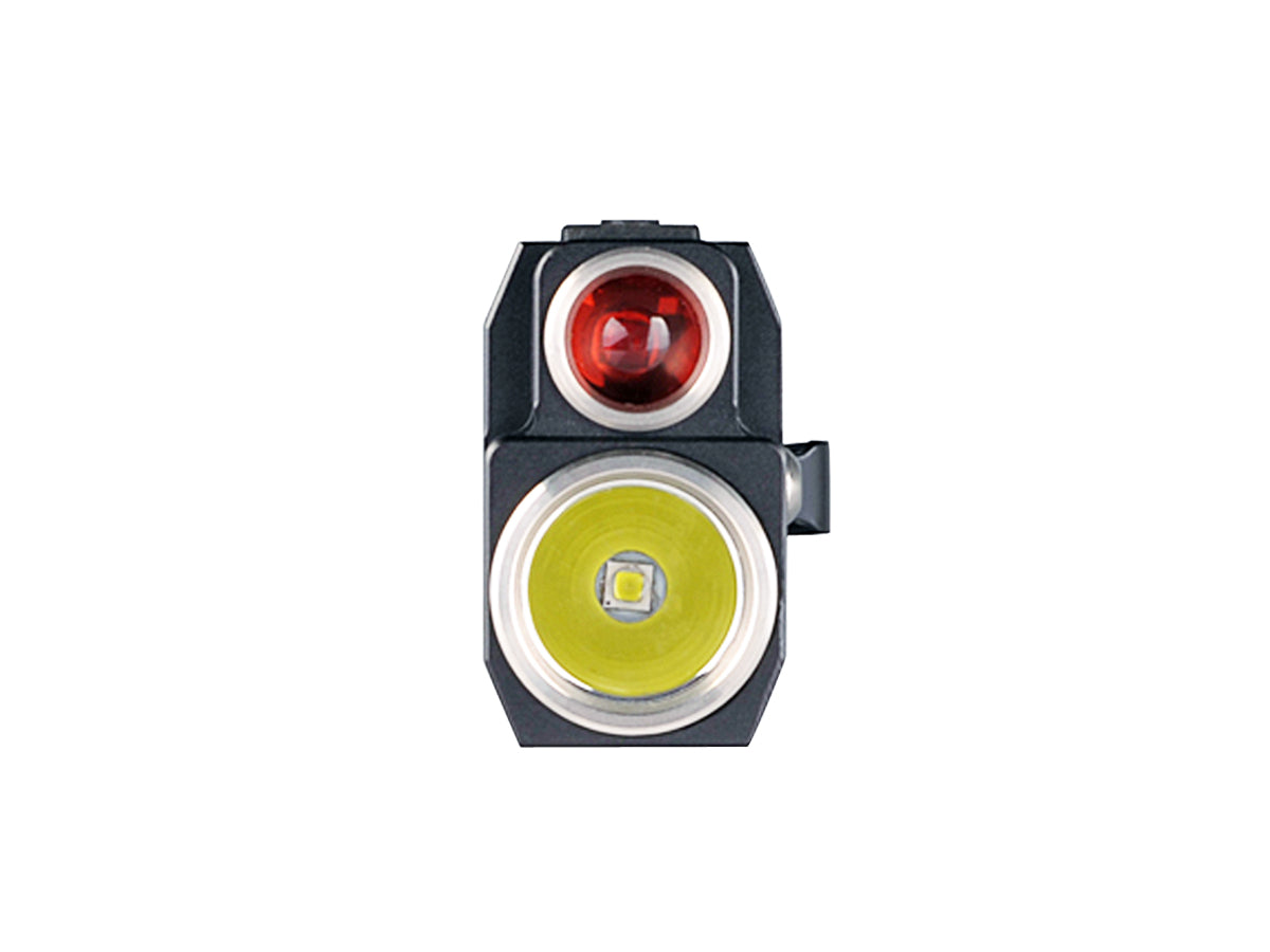 Sunwayman D20A Dual LED Flashlight - CREE XP-G2 White LED & CREE XP-E P2 Red LED - 258 Lumens - 2 x AA batteries