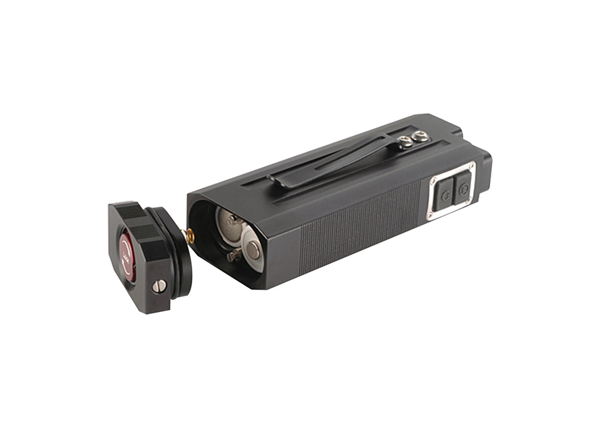 Sunwayman D20A Dual LED Flashlight - CREE XP-G2 White LED & CREE XP-E P2 Red LED - 258 Lumens - 2 x AA batteries