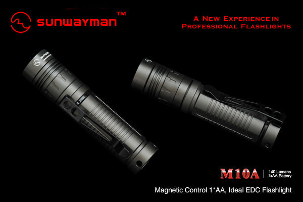 Sunwayman M10A XP-G R5 AA LED Flashlight
